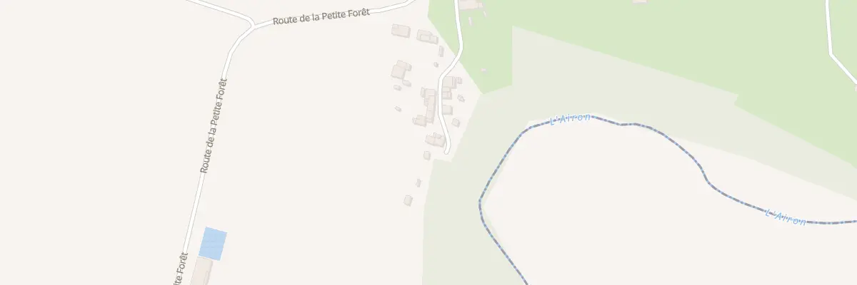 Plan du 1765 Rte de la Petite Forêt aux Loges-Marchis