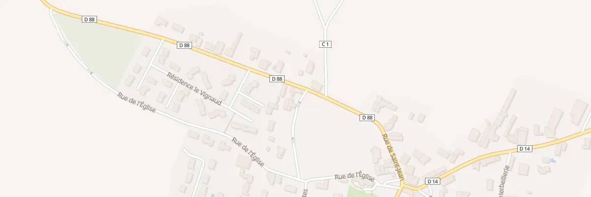 Plan du 2 Rue des alouettes à Saint-Aubin-la-Plaine