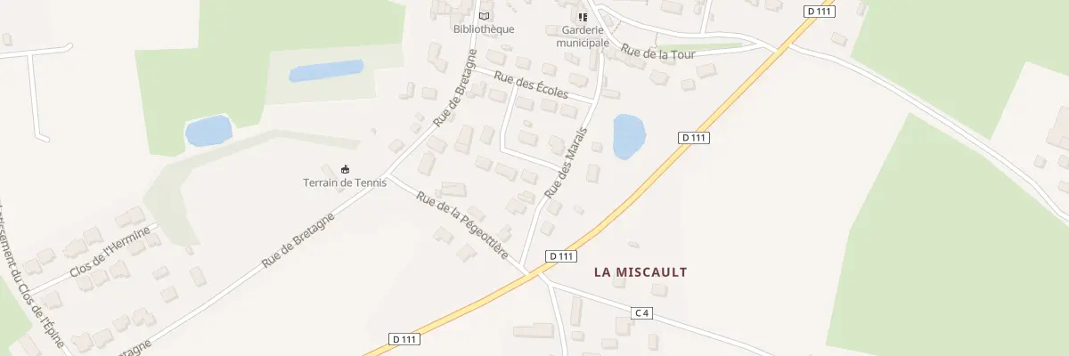 Plan du 1 Impasse du Marais à Bréal-sous-Vitré
