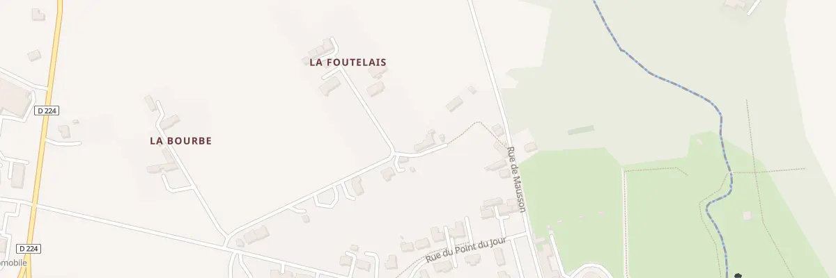 Plan du 227 Launay Roquet à Pontmain