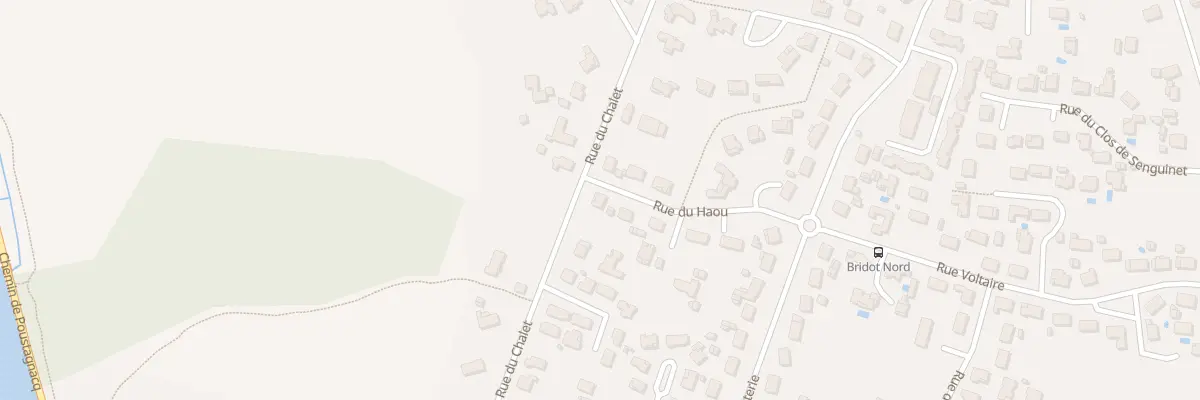 Plan du 260 Rue du Chalet à Saint-Paul-lès-Dax