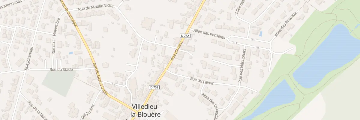 Plan du 28 Rue d’Anjou (Villedieu) à Beaupréau-en-Mauges