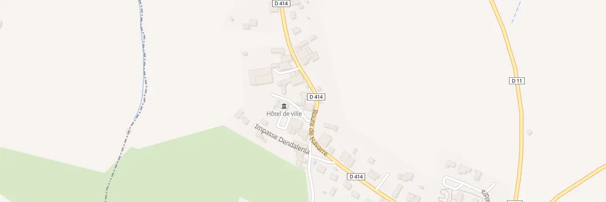 Plan du 353 Rte de Navarre Rd414 à Garris