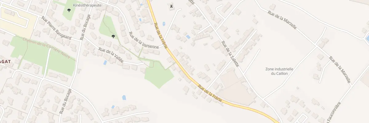 Plan du 30 Rue de la frerie à La Gaubretière