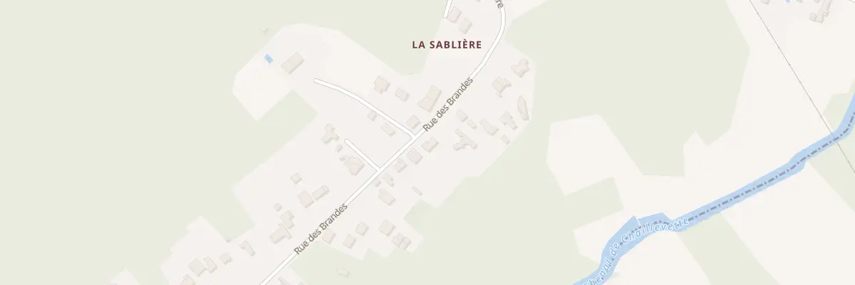 Plan du 17 Rue des Brandes à Chaillevette