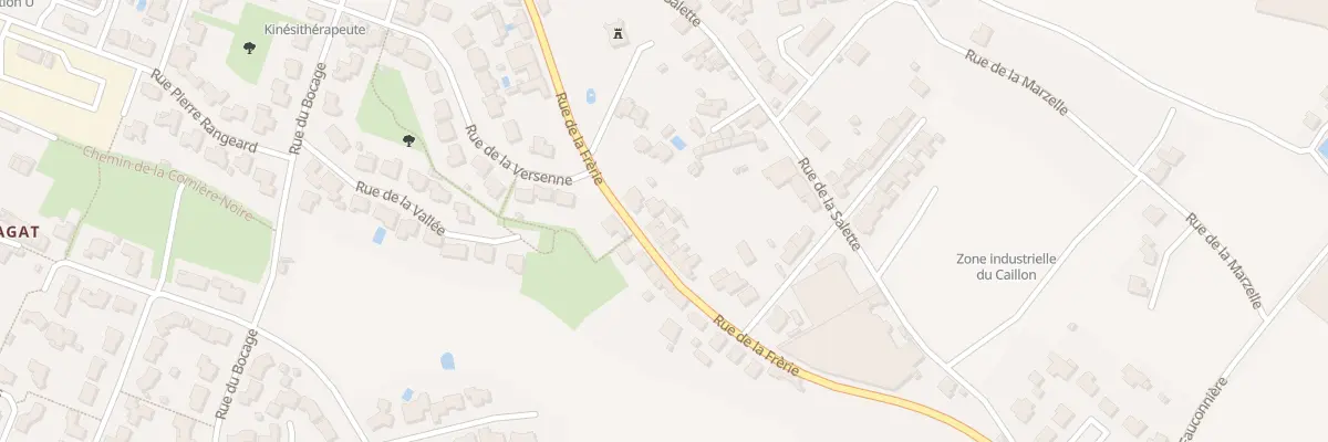 Plan du 28 Rue de la frerie à La Gaubretière