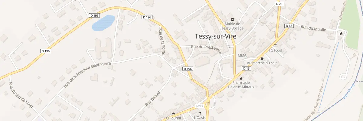 Plan du 7 Rue Jean Lecanuet à Tessy-Bocage