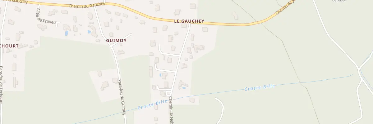 Plan du 119 Che de Nelson à Sanguinet