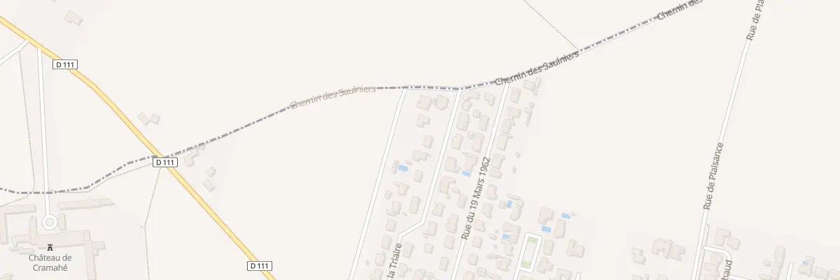Plan du 27 Rue de la Triaire à Salles-sur-Mer