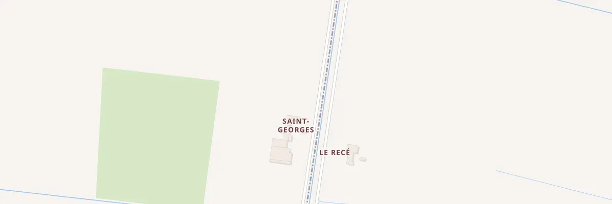 Plan du 2 Saint-georges à Moreilles