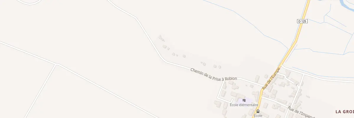 Plan du 5153 Che de la Prise à Robion à Saint-Froult