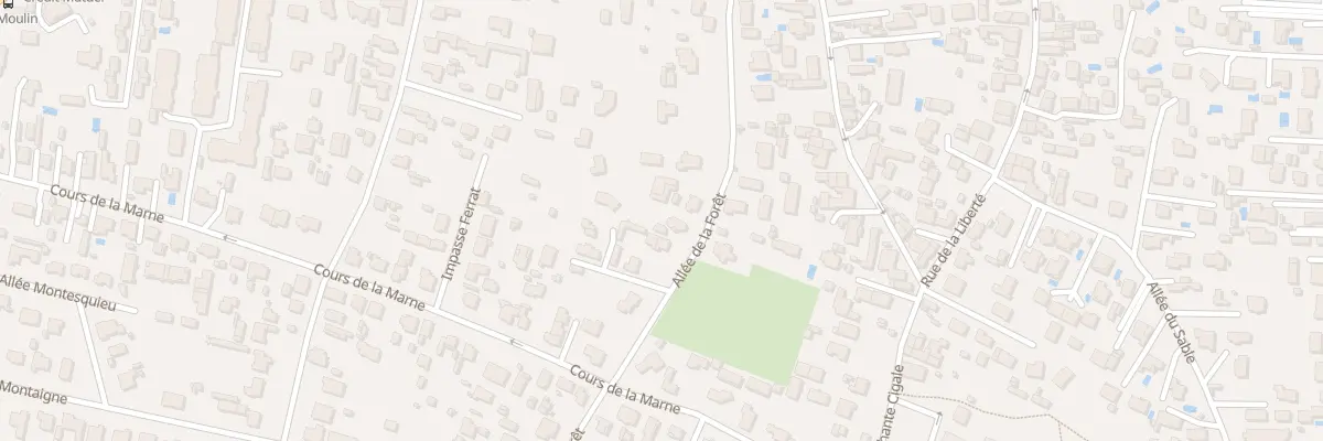 Plan du 24 All de la Forêt à Gujan-Mestras