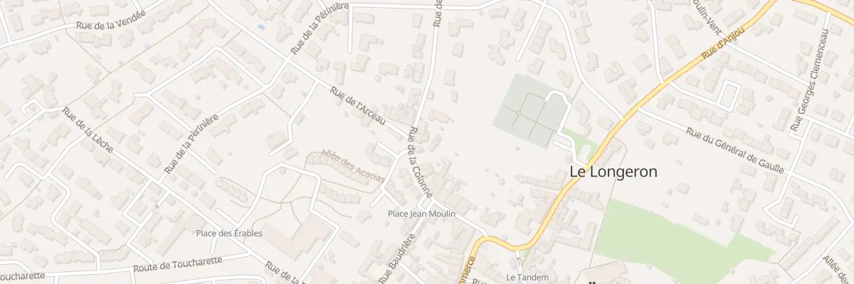 Plan du 24 Rue de la Colonne (Longeron) à Sèvremoine