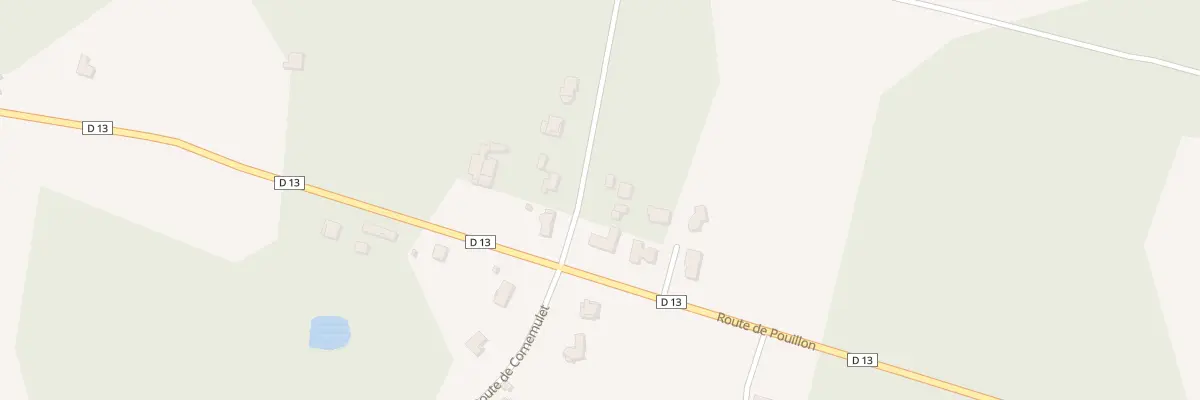 Plan du 2497 Rte de Pintoun à Heugas