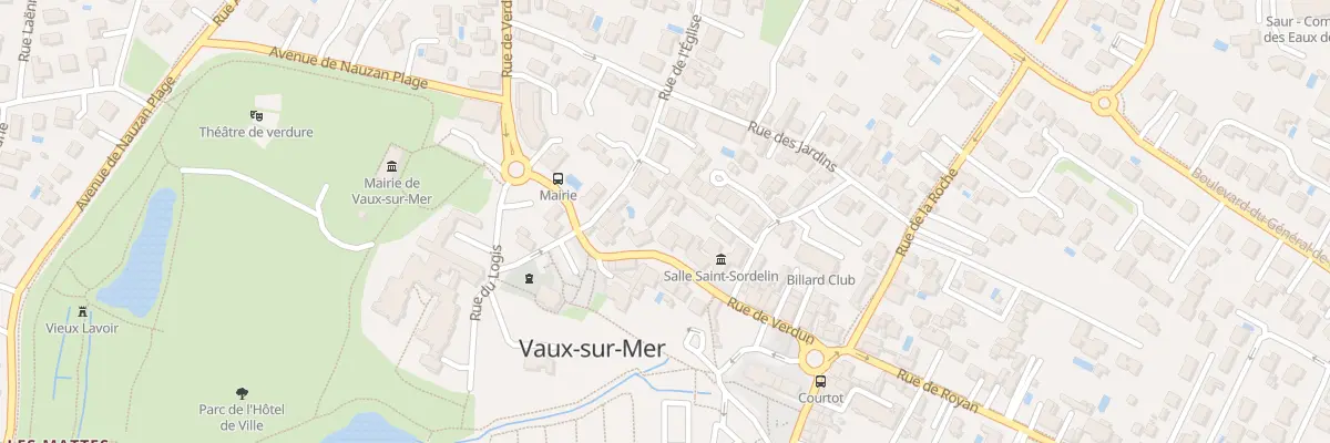 Plan du 37 Rue de Verdun à Vaux-sur-Mer
