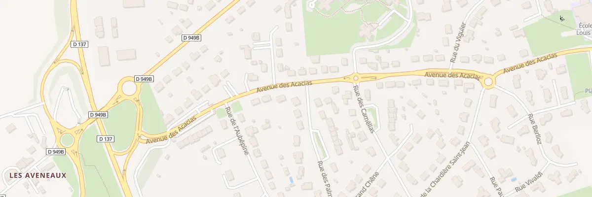 Plan du 2 Rue des palmiers à Chantonnay