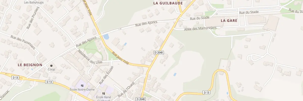 Plan du 67 Rue du Commandant Guilbaud à Mouchamps
