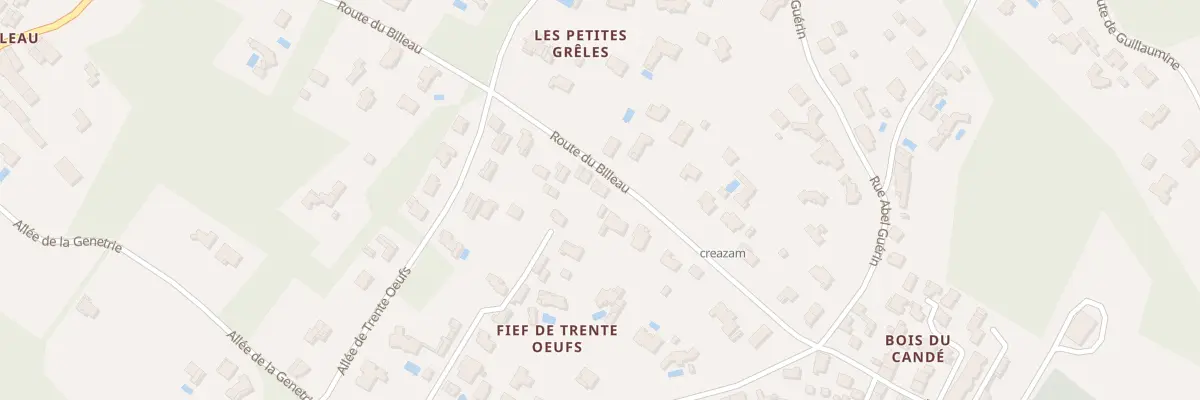 Plan du 19 Rte du Billeau à Breuillet