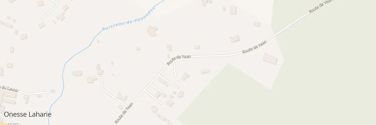 Plan du 294 Rte de Yean à Onesse-Laharie