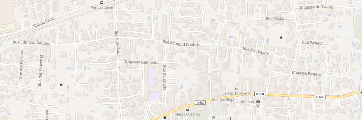 Plan du 18 Rue Gambetta à Gujan-Mestras