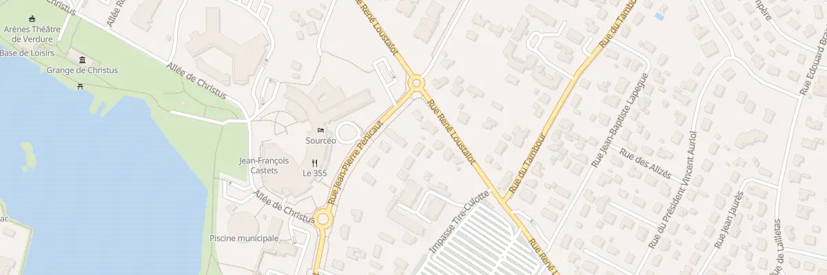 Plan du 382 Rue Jean Pierre Penicaut à Saint-Paul-lès-Dax