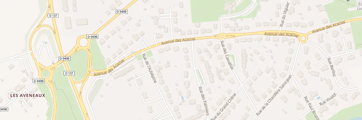 Plan du 4 Rue des palmiers à Chantonnay