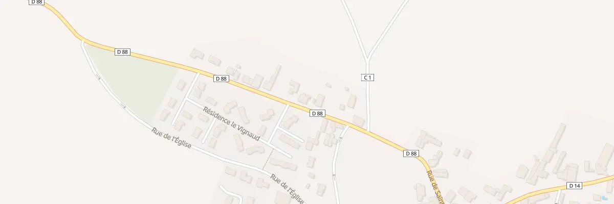 Plan du 30 Rue de St Jean à Saint-Aubin-la-Plaine