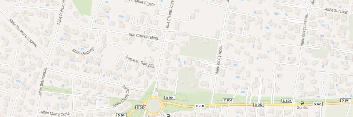 Plan du 95B Rue Chante Cigale à Gujan-Mestras