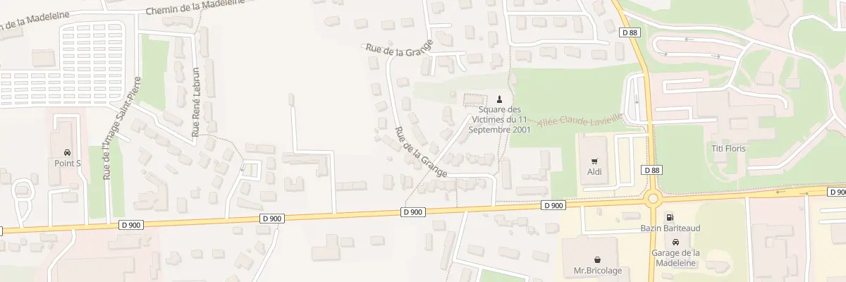Plan du 126 Rue de la Grange à Saint-Lô