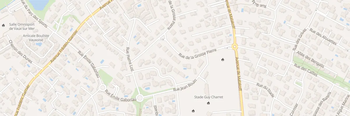 Plan du 16 Rue de la Grosse Pierre à Vaux-sur-Mer