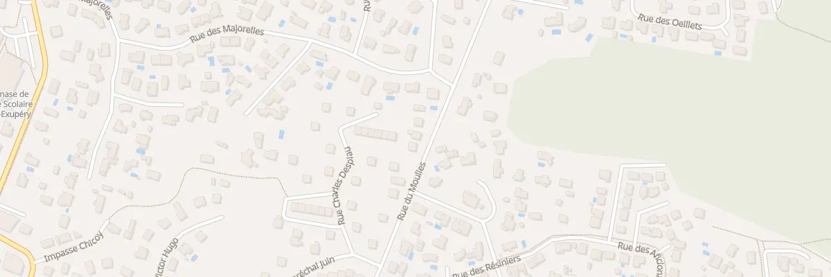 Plan du 715 Rue du Mouliès à Parentis-en-Born