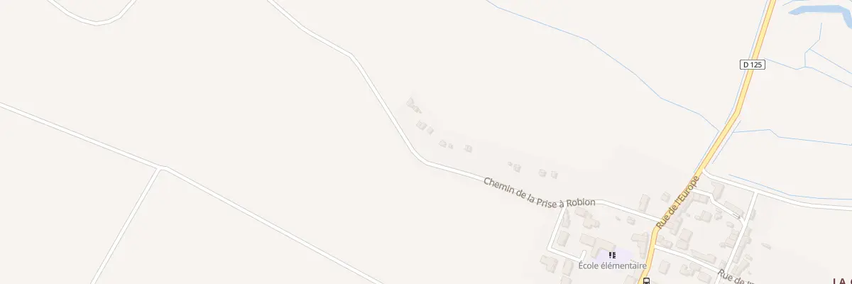Plan du 9001 Che de la Prise à Robion à Saint-Froult