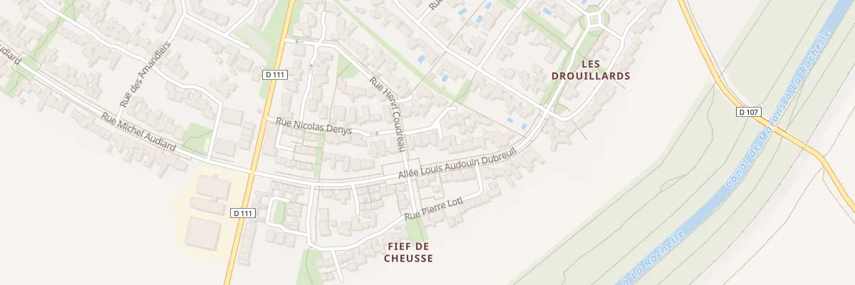 Plan du 20 Rue Nicolas Denys à Dompierre-sur-Mer