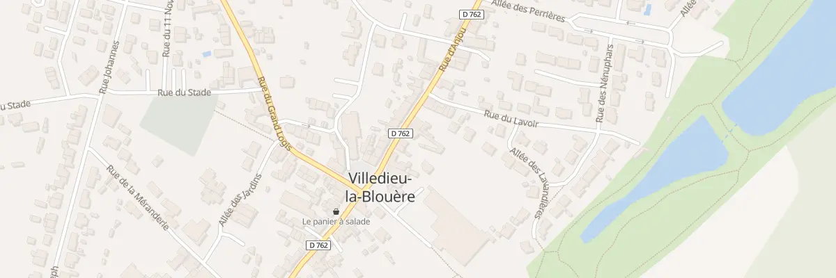Plan du 12 Rue d’Anjou (Villedieu) à Beaupréau-en-Mauges