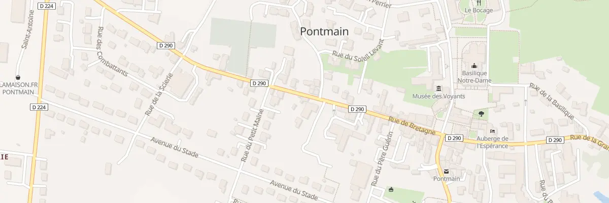 Plan du 27 Rue de Bretagne à Pontmain