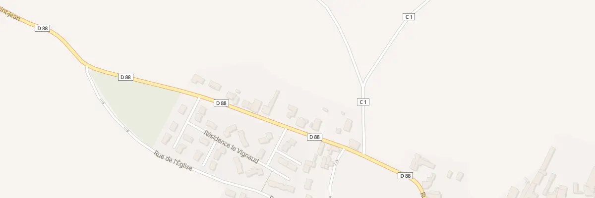 Plan du 32 Rue de St Jean à Saint-Aubin-la-Plaine