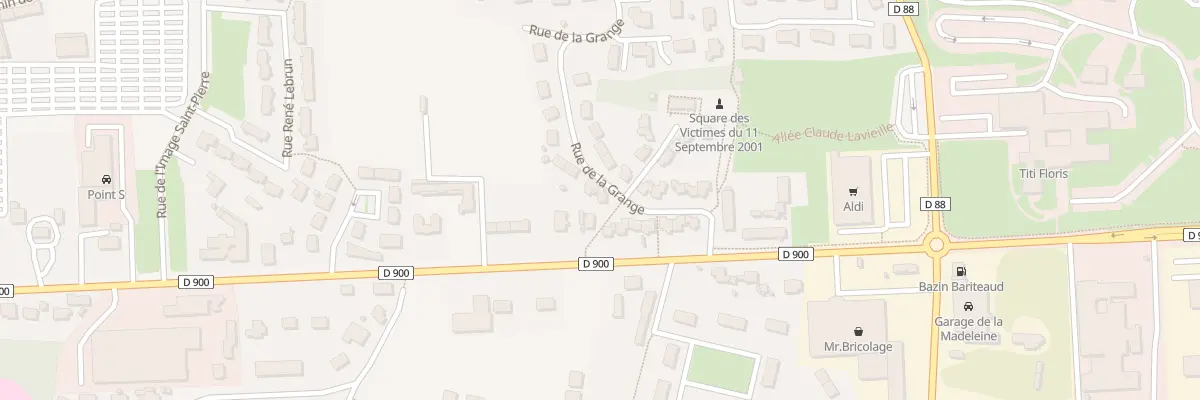 Plan du 109 Rue de la Grange à Saint-Lô