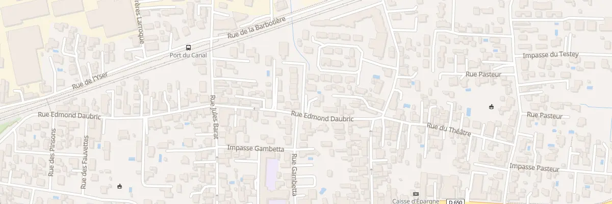 Plan du 97 Rue Edmond Daubric à Gujan-Mestras