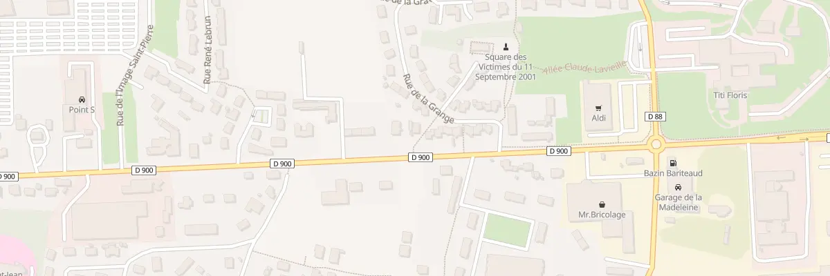 Plan du 105 Rue de la Grange à Saint-Lô