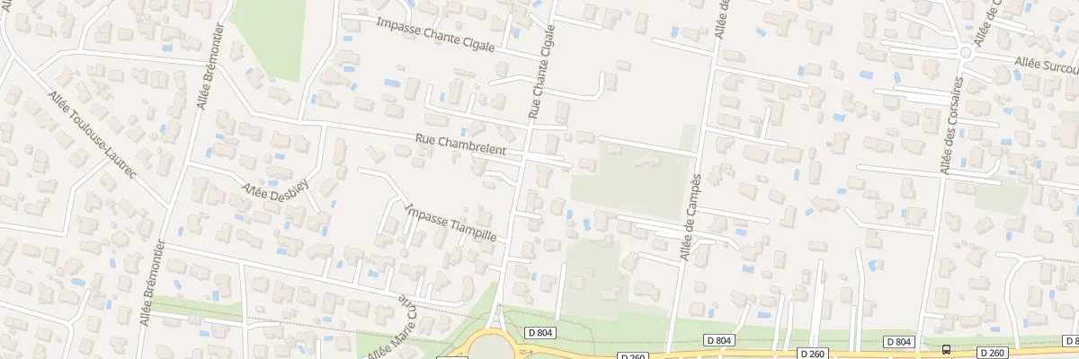 Plan du 93 Rue Chante Cigale à Gujan-Mestras