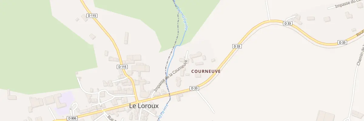 Plan du 13 Imp de La Courneuve à Saint-Ellier-du-Maine