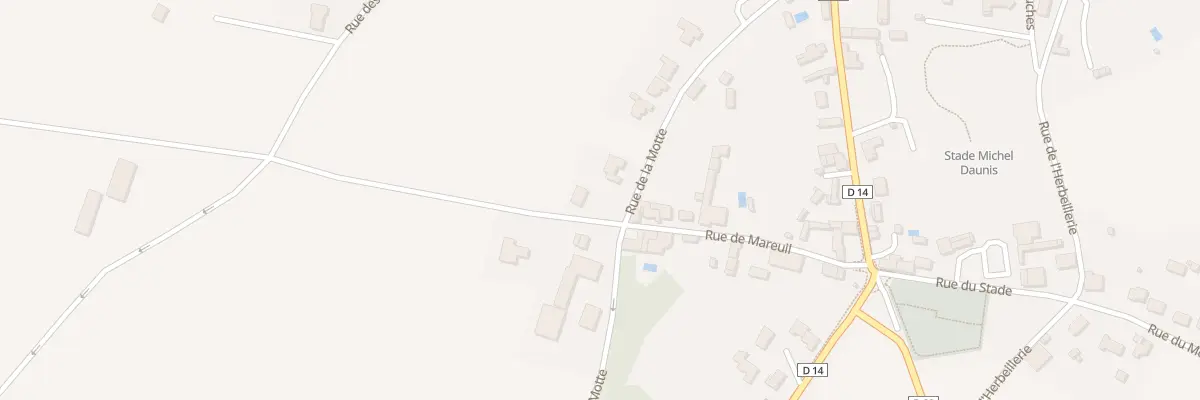 Plan du 20 Rue de mareuil à Saint-Aubin-la-Plaine