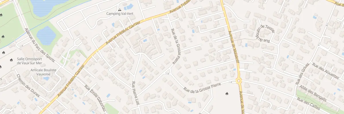 Plan du 32 Rue de la Grosse Pierre à Vaux-sur-Mer