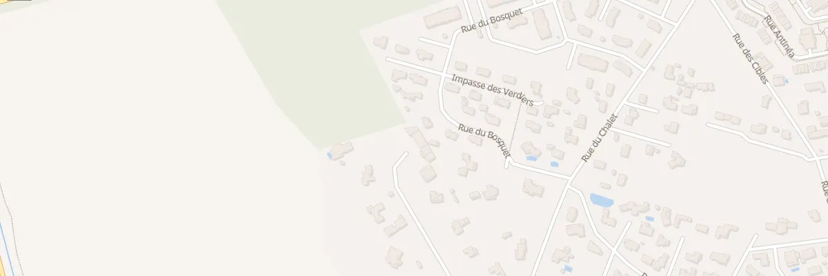 Plan du 411Q Rue du Chalet à Saint-Paul-lès-Dax