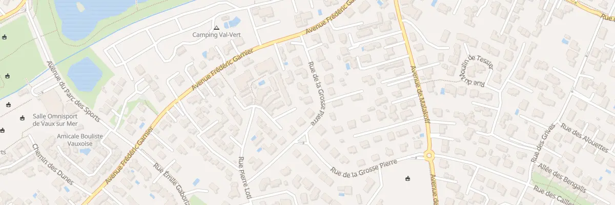 Plan du 34 Rue de la Grosse Pierre à Vaux-sur-Mer