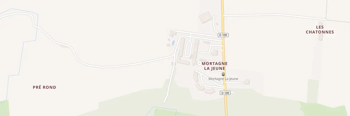 Plan du 2T Mortagne La Jeune à Salles-sur-Mer