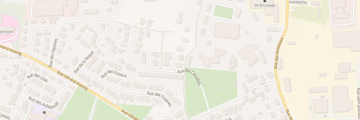 Plan du 26 Rue des Bruyères à Saint-Lô