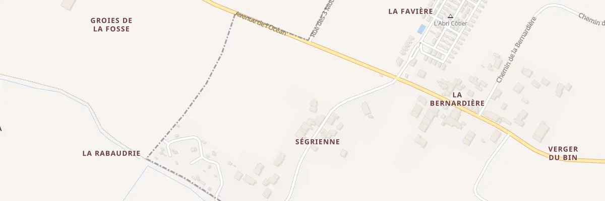 Plan du 2 Che Segrienne à Saint-Nazaire-sur-Charente