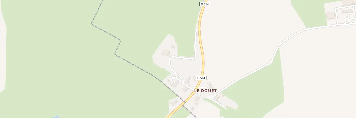 Plan du 4 Rue du Douet à Grandcamp-Maisy