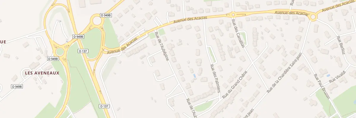 Plan du 7 Rue de l’aubépine à Chantonnay